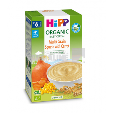 Hipp Organic Multicereale cu dovleac 6+ luni 200 g