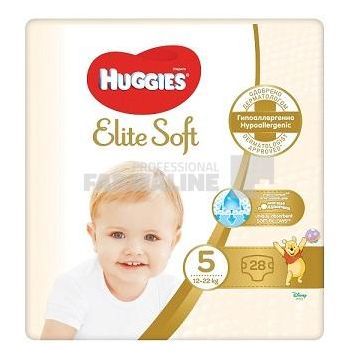 Huggies Elite Soft nr.5 11-25 kg 28 bucati