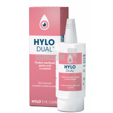 Hylo - Dual picaturi oftalmice 10 ml