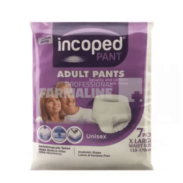 Incoped Scutece pentru adulti tip chilot XL 7 bucati