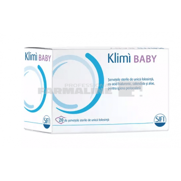 Klimi Baby Servetele sterile pentru igiena oculara 20 bucati