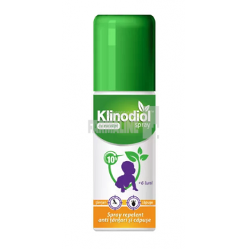 Klinodiol copii - spray repelent cu eucalipt ant-tantari si capuse 100 ml