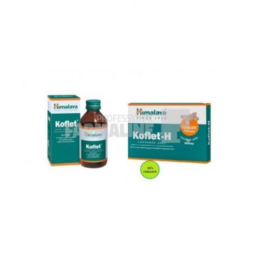 Koflet sirop 100 ml + Koflet - H cu portocale 12 comprimate 25% Reducere