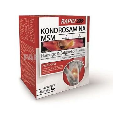 Kondrosamina MSM Rapid 15 fiole buvabile x 15 ml