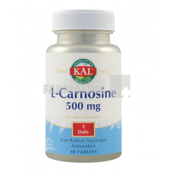 L - Carnosine 500 mg 30 tablete
