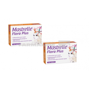 Mastrelle Flora Plus Dus Vaginal 10 plicuri Oferta 1 + 1