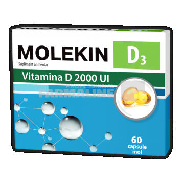 Molekin D3 2000 U.I. 60 capsule moi