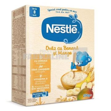 Nestle Ovaz cu banane si mango 8+ luni 250 g