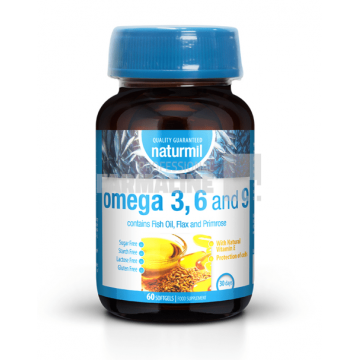 Naturmil Omega 3 - 6 - 9 60 capsule gelatinoase moi