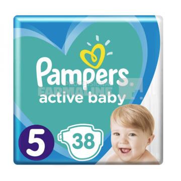 Pampers Nr.5 (11-16 kg) Active Baby 38 bucati