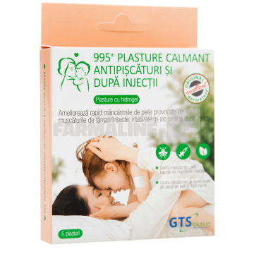 Plasture calmant antipiscaturi si dupa injectii 5 bucati