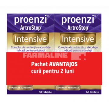 Proenzi Artrostop Intensive 60 comprimate oferta 1+1-35% la al doilea produs