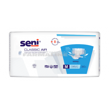 Seni Classic Air Scutece pentru adulti M 30 bucati