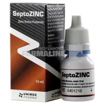 SeptoZinc Extra Puternic solutie oftalmica 10 ml