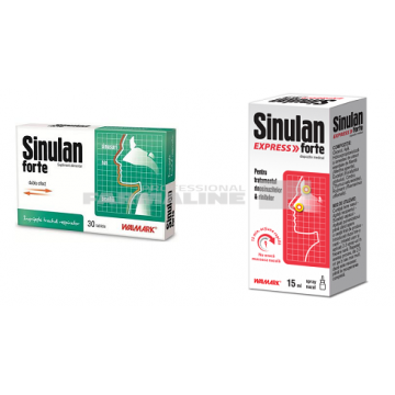 Sinulan Duo Forte 30 tablete + Sinulan Express Forte 15 ml