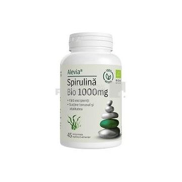 Alevia Spirulina 1000mg 45 comprimate