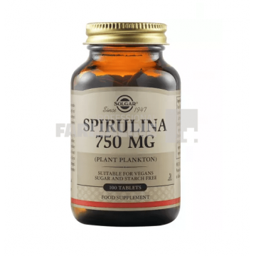 Spirulina 750 mg 80 tablete
