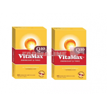 Vitamax Q10 30 capsule Oferta 2 la pret de 1