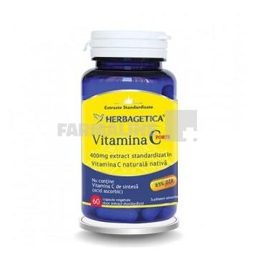 Vitamina C Forte 400 mg 60 capsule