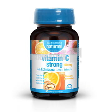 Naturmil Vitamina C Strong 1000 mg 60 tablete