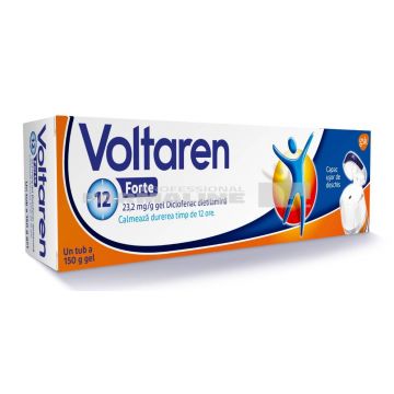 Voltaren Forte Gel 23,2 mg/g capac flip-top 150 g