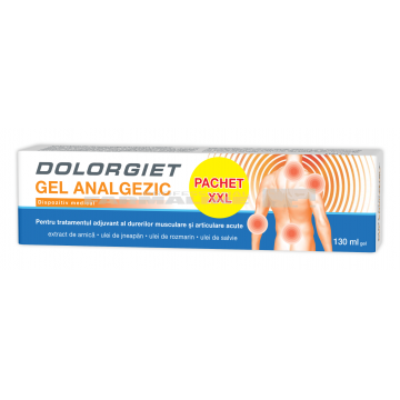 Zdrovit Dolorgiet Gel analgezic 130 ml