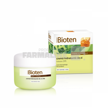 Bioten Crema hidratanta de zi cu miere + cimbrisor ten normal/mixt 50ml