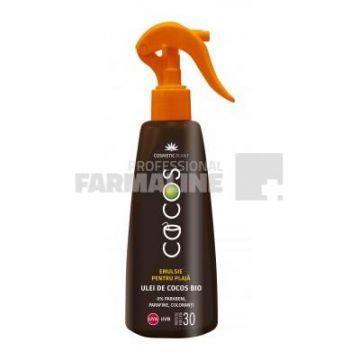 Cosmetic Plant Cocos Emulsie plaja cu ulei de cocos bio SPF30 200 ml