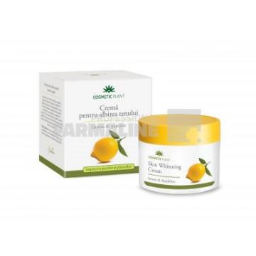 Cosmetic Plant Crema pentru albirea tenului cu extract de lamaie si papadie 50 ml