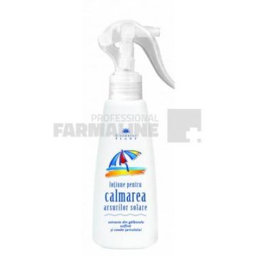 Cosmetic Plant Lotiune pentru calmarea arsurilor solare cu extract de galbenele, sulfina si coada soricelului 200 ml