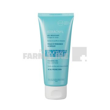 Ducray Keracnyl Gel Curatare anti-acnee 200ml