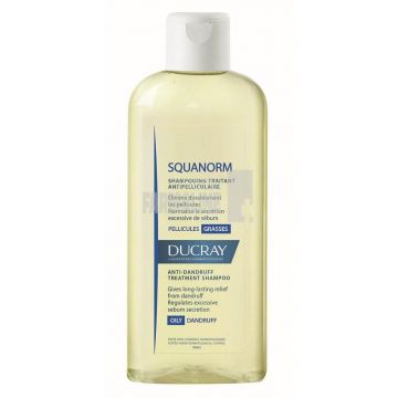 Ducray Squanorm Sampon Matreata grasa 200 ml