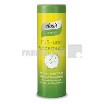 Efasit Classic Pudra pentru picioare si corp 75 g