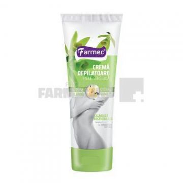 Farmec Crema depilatoare cu Extract de Vanilie piele sensibila 150 ml