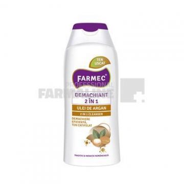 Farmec Demachiant 2 Ã®n 1 cu Ulei de Argan 200 ml