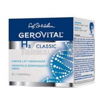 Gerovital H3 Classic Crema lift hidratanta de zi 50 ml