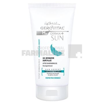 Gerovital H3 Derma Sun Gel reparator dupa plaja 150 ml