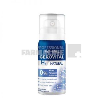 Gerovital H3 Natural Deodorant spray 40 ml
