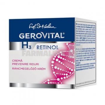 Gerovital H3 Retinol Crema prevenire riduri 50 ml