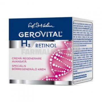 Gerovital H3 Retinol Crema regenerare avansata 50 ml