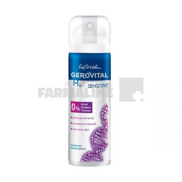 Gerovital H3 Sensitive Deodorant spray 150 ml