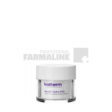 Ivatherm Aquafil Rich Crema hidratanta ten sensibil 50 ml