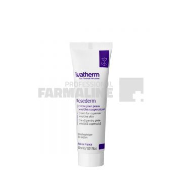 Ivatherm Rosederm Crema pentru piele sensibila si cuperozica 30 ml