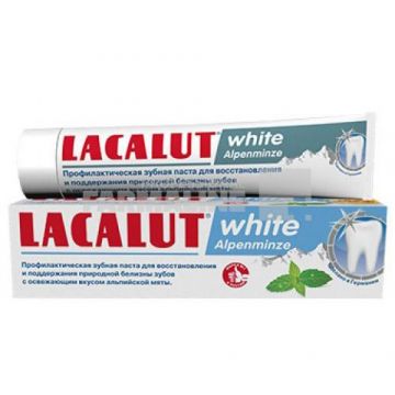 Lacalut White Alpenminze Pasta de dinti 75 ml