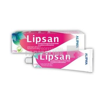 Lipsan crema protectoare pentru buze cu actiune antiherpetica 15 g