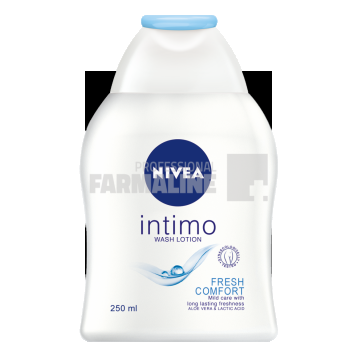 Nivea 80713 Intimo Fresh Confort Lotiune intima cu Aloe Vera si Acid lactic 250 ml