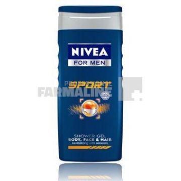 Nivea 81078 Men Sport Gel de dus 250 ml