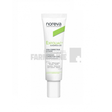Noreva Exfoliac Acnomega 200 Crema matifianta anti-imperfectiuni 30 ml