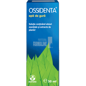 Ossidenta Apa de gura cu extracte din plante 50 ml