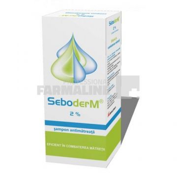 Seboderm Sampon antimatreata 2% 125 ml